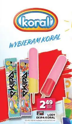 Stokrotka Lody Ekipa Koral oferta