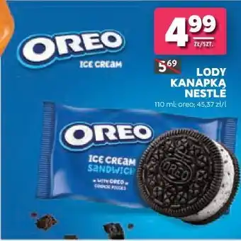 Stokrotka Lody Kanapka Nestlé Oreo oferta