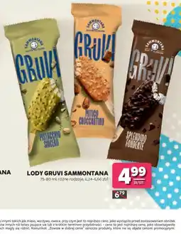 Stokrotka Lody Gruvi Sammontana oferta