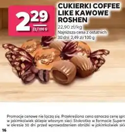 Stokrotka CUKIERKI COFFEE LIKE KAWOWE ROSHEN oferta