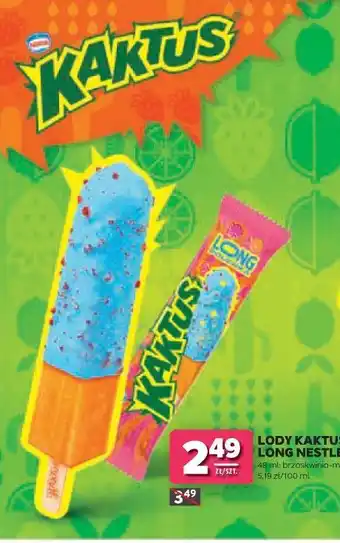Stokrotka Lody Kaktus Long Nestlé oferta