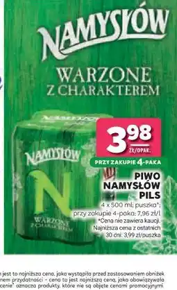 Stokrotka PIWO NAMYSŁÓW PILS oferta