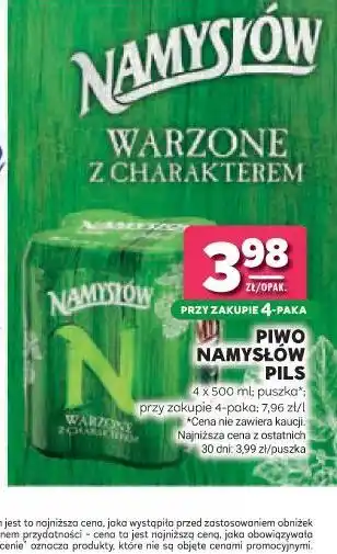 Stokrotka PIWO NAMYSŁÓW PILS oferta