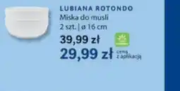 Stokrotka Lubiana Rotondo Miska do musli oferta