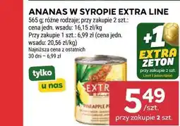 Stokrotka Ananas w syropie Extra Line oferta
