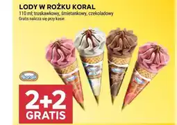 Stokrotka Lody w rożku Koral oferta