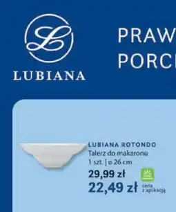 Stokrotka Lubiana Rotondo Talerz do makaronu oferta