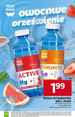 Stokrotka Woda witaminowa Well Done oferta