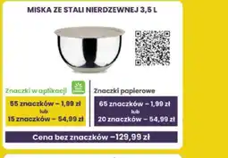 Stokrotka MISKA ZE STALI NIERDZEWNEJ oferta
