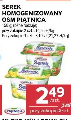 Stokrotka SEREK HOMOGENIZOWANY OSM PIĄTNICA oferta