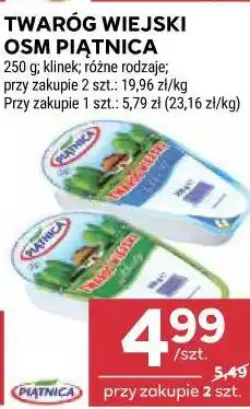 Stokrotka TWARÓG WIEJSKI OSM PIĄTNICA oferta