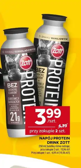 Stokrotka NAPÓJ PROTEIN DRINK ZOTT oferta