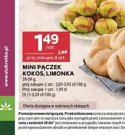 Stokrotka MINI PĄCZEK KOKOS, LIMONKA oferta