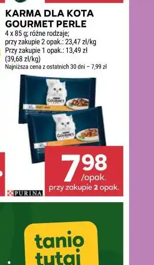 Stokrotka Karma dla kota Gourmet Perle oferta