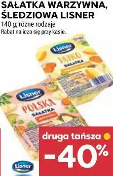 Stokrotka SAŁATKA WARZYWNA, ŚLEDZIOWA LISNER oferta