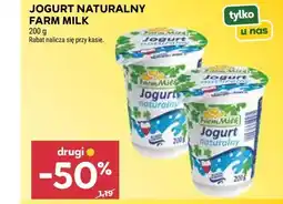 Stokrotka JOGURT NATURALNY FARM MILK oferta
