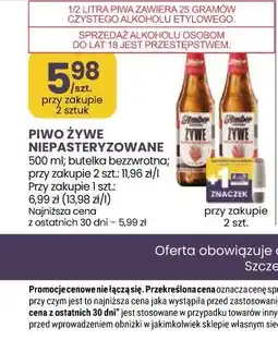 Stokrotka Piwo Żywiec Niepasteryzowane oferta