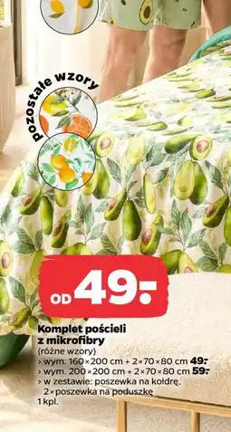 Netto Komplet pościeli z mikrofibry oferta