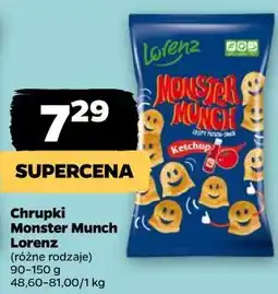 Netto Chrupki Monster Munch Lorenz oferta