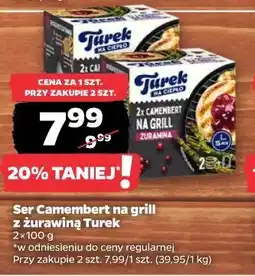 Netto Ser Camembert na grill z żurawiną Turek oferta