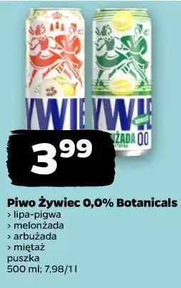 Netto Piwo Żywiec 0,0% Botanicals oferta
