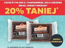Netto Chleb żytni 300 g i Pumpernikiel 250 g Oskroba oferta