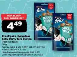 Netto Przekąska dla kotów Felix Party Mix Purina oferta