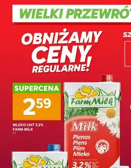 Stokrotka MLEKO UHT 3,2% FARM MILK oferta
