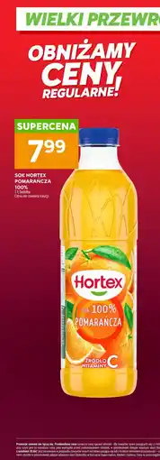 Stokrotka SOK HORTEX POMARAŃCZA 100% oferta