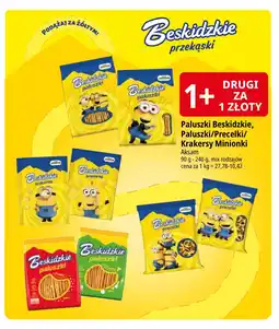 E.Leclerc Paluszki Beskidzkie, Paluszki/Precelki/Krakersy Minionki Aksam oferta