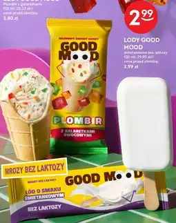 Żabka Lody Good Mood śmietankowe bez laktozy oferta