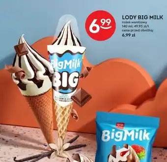 Żabka Lody Big Milk rożek waniliowy oferta