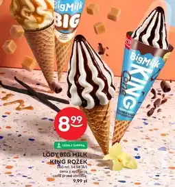 Żabka Lody Big Milk King Rożek waniliowy oferta