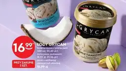 Żabka Lody Grycan śmietankowe z pistacjami oferta