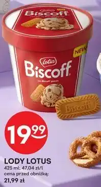 Żabka LODY LOTUS oferta