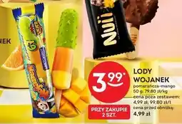 Żabka Lody Wojanek pomarańcza-mango oferta