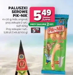 Stokrotka Market Paluszki serowe Pik-Nik oferta