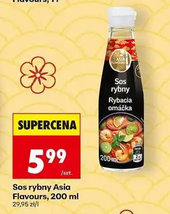 Biedronka Sos rybny Asia Flavours, 200 ml oferta