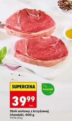 Biedronka Stek wołowy z krzyżowej irlandzki, 400 g oferta