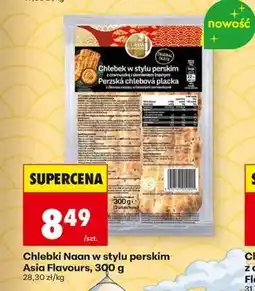 Biedronka Chlebki Naan w stylu perskim Asia Flavours, 300 g oferta
