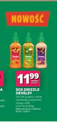 Stokrotka Sos Drizzle pesto creme Develey oferta