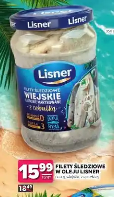 Stokrotka Filety śledziowe w oleju Lisner Wiejskie oferta