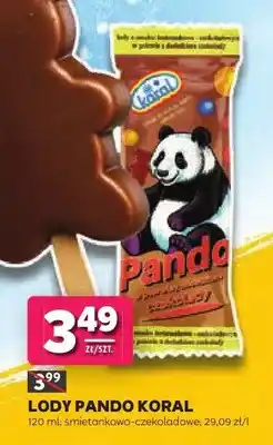 Stokrotka Lody Pando Koral śmietankowo-czekoladowe oferta