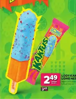 Stokrotka Lody Kaktus Long Nestlé brzoskwinia-malina oferta