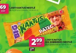 Stokrotka Lody Kaktus Big Sombrero Nestlé guawa-mango oferta
