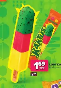 Stokrotka Lody Kaktus Nestlé cytryna-truskawka oferta