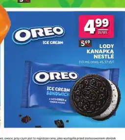 Stokrotka Lody Kanapka Oreo Nestlé oferta