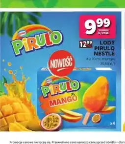 Stokrotka Lody Pirulo Nestlé Mango 4-pak oferta