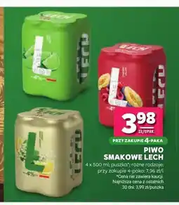 Stokrotka Piwo bezalkoholowe Lech Free Limonka z Miętą 4-pak oferta