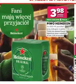 Stokrotka Piwo Heineken Original 4-pak oferta